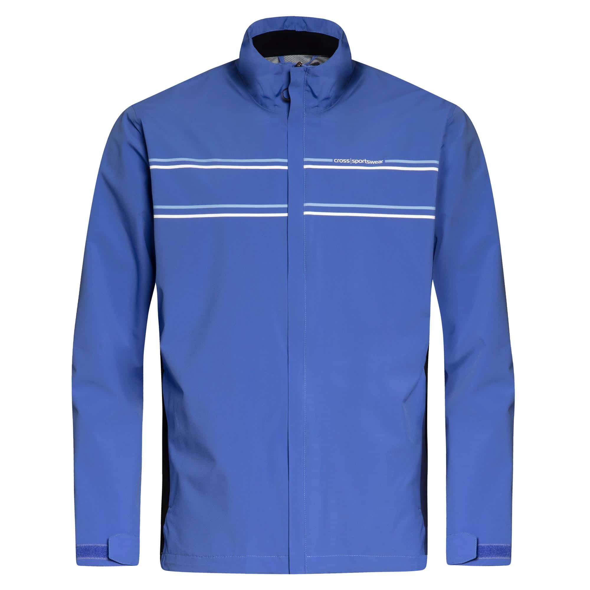 Cross Cloud Waterproof Mens Golf Jacket Amparo Blue